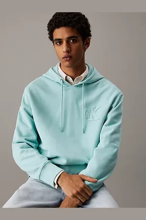 Calvin Klein Felpa con cappuccio e logo applicato