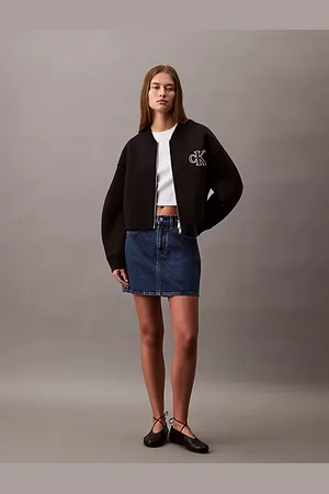 Calvin Klein Giubotto bomber scuba taglio relaxed