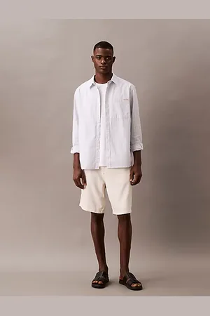 Calvin Klein Pantaloncini in denim a taglio dritto anni 