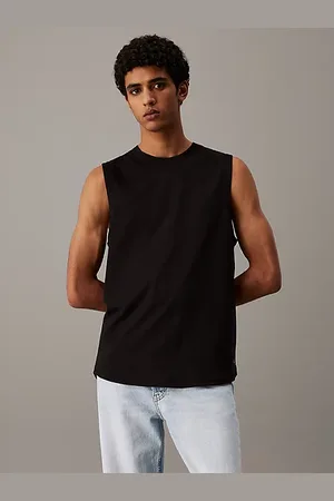 Calvin Klein Canotta di cotone con stemma