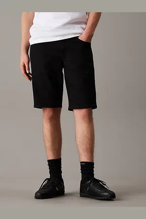 Calvin Klein Pantaloncini di jeans taglio