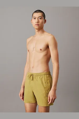 Calvin Klein Pantaloncini da bagno con cordoncino medio - Logo Embroidery