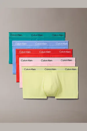 Calvin Klein Boxer aderenti a vita bassa in confezione da 5 - Icon Pride