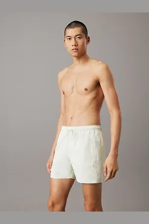 Calvin Klein Pantaloncini da bagno con cordoncino medio - Logo Embroidery