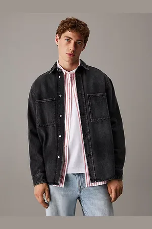 Calvin Klein Camicia di jeans taglio relaxed