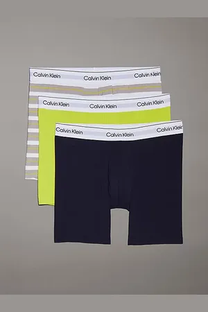 Calvin Klein Boxer aderenti lunghi confezione da 3 - Icon Cotton Stretch