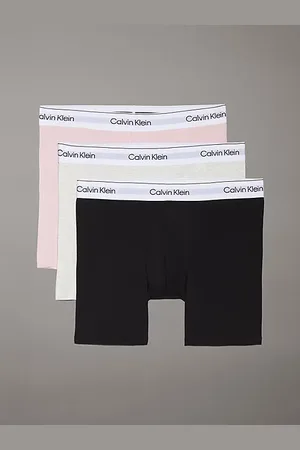 Calvin Klein Boxer aderenti lunghi confezione da 3 - Icon Cotton Stretch