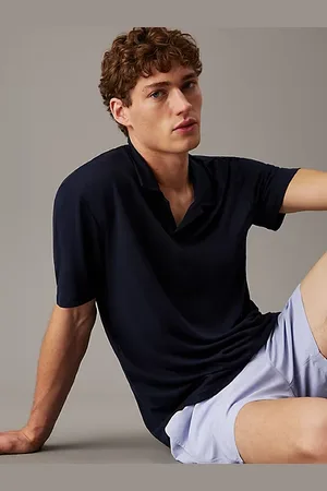 Calvin Klein Polo da spiaggia in morbido jersey