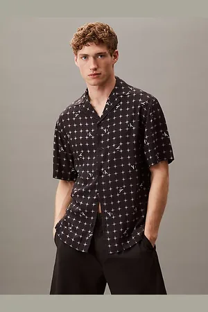 Calvin Klein Camicia da spiaggia con stampa all-over