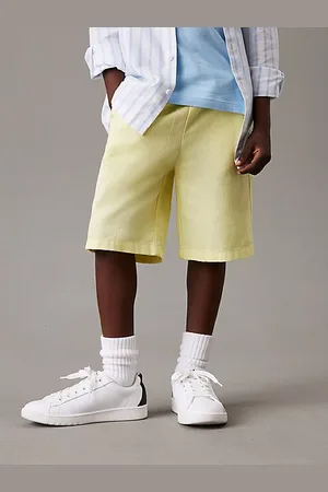 Calvin Klein Pantaloncini in misto lino taglio relaxed