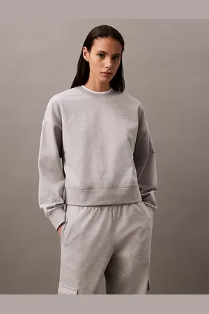 Calvin Klein Felpa in spugna di cotone taglio relaxed