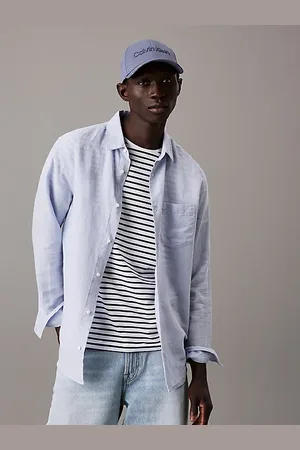 Calvin Klein Camicia in cotone e lino