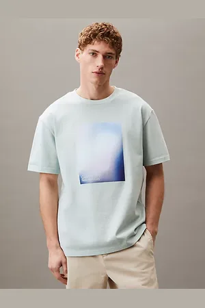 Calvin Klein T-shirt taglio relaxed con stampa iridescente