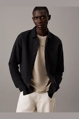 Calvin Klein Camicia in cotone e lino
