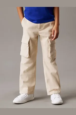 Calvin Klein Pantaloni cargo ampi in twill