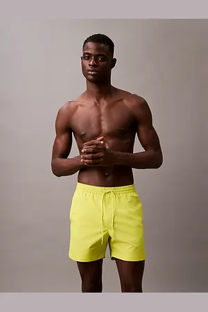 Calvin Klein Pantaloncini da bagno con cordoncino medio - Logo Tape