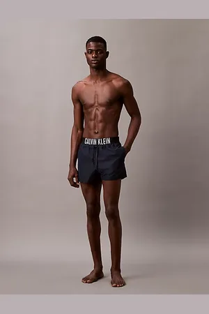 Calvin Klein Pantaloncini da bagno corti con vita con logo - Intense Power