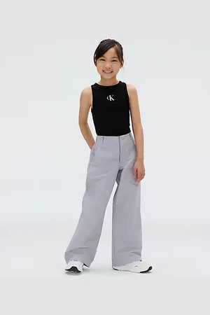 Calvin Klein Pantaloni parachute ampi