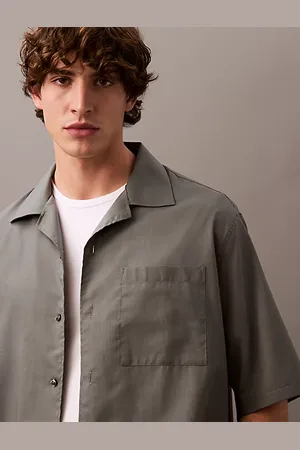 Calvin Klein Camicia in mussolina taglio relaxed