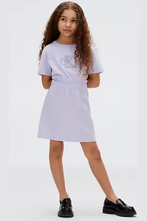 Calvin Klein Abito a T-shirt con logo taglio relaxed