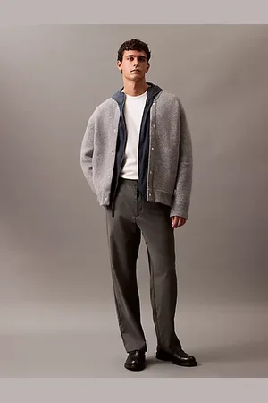 Calvin Klein Giubbotto bomber in misto lana cotta