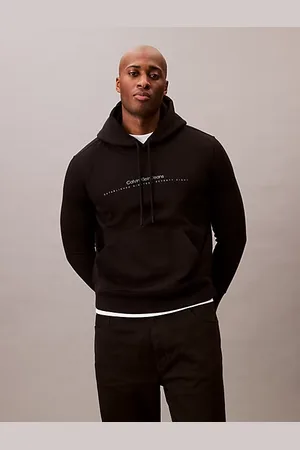 Calvin Klein Felpa con cappuccio e logo Plus size