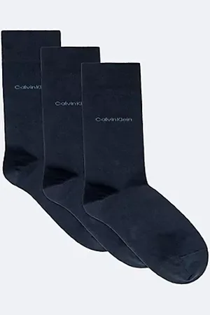 Calvin Klein Calzini in morbido cotone pettinato in confezione da 3