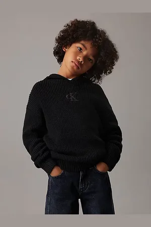 Calvin Klein Maglione con cappuccio taglio rilassato