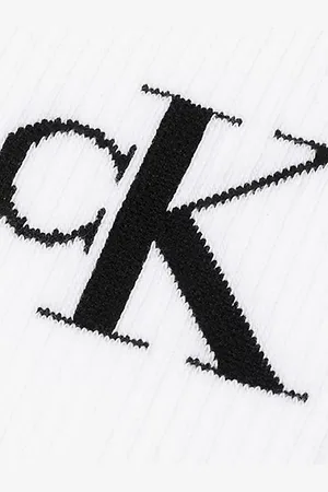 Calvin Klein Calzini con logo in morbido cotone pettinato in confezione da 4
