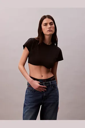 Calvin Klein Top corto da annodare dietro - Pride