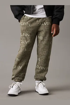 Calvin Klein Pantaloni da tuta con logo taglio relaxed