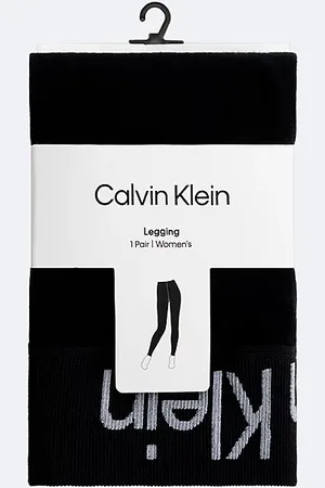 Calvin Klein Legging con fascetta in vita con logo