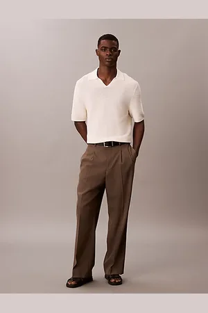 Calvin Klein Polo con colletto Johnny in maglia tecnica