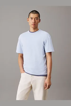 Calvin Klein T-shirt in cotone interlock taglio relaxed