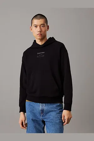 Calvin Klein Felpa con cappuccio e logo dal taglio relaxed