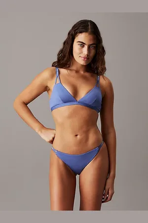 Calvin Klein Top bikini a triangolo - CK Split Elastic
