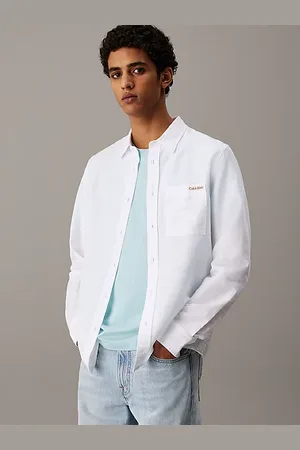 Calvin Klein Camicia in cotone e lino