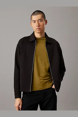 Calvin Klein Giubbotto con zip integrale interlock taglio relaxed