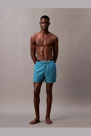 Calvin Klein Pantaloncini da bagno corti con fascia in vita doppia - Intense Power