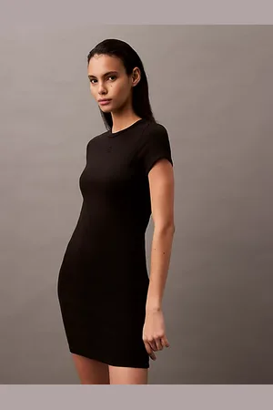 Calvin Klein Abito a T-shirt in morbido cotone elasticizzato