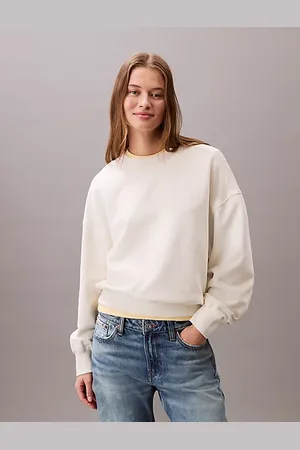 Calvin Klein Felpa in spugna di cotone