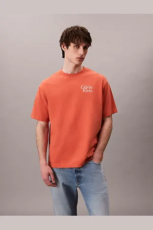 Calvin Klein T-shirt con logo grafico taglio relaxed