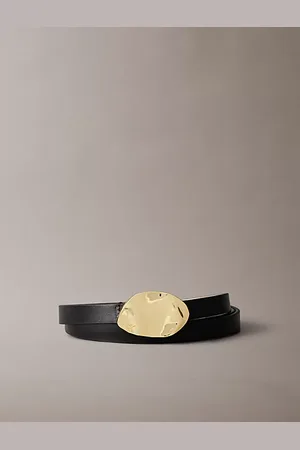 Calvin Klein Cintura in pelle slim