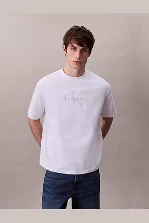Calvin Klein T-shirt con monogramma dal taglio relaxed