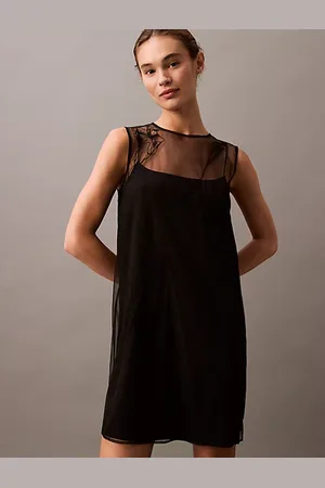 Calvin Klein Miniabito ricamato