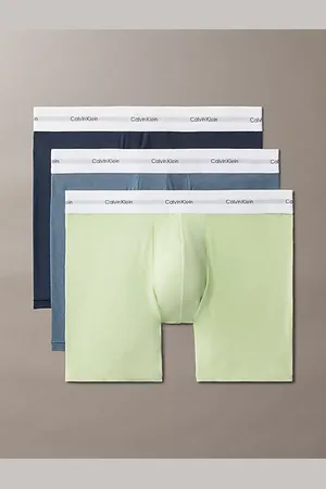 Calvin Klein Boxer aderenti lunghi in confezione da 3 - Cotton Modal Stretch