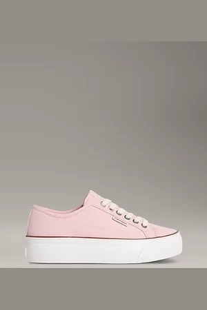 Calvin Klein Sneaker in tela con plateau