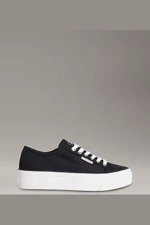Calvin Klein Sneaker in tela con plateau