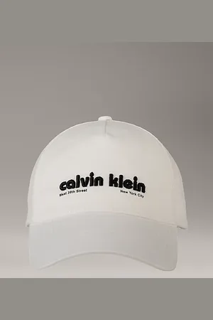 Calvin Klein Berretto in twill con logo
