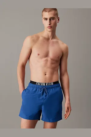 Calvin Klein Pantaloncini da bagno corti con fascia in vita doppia - Intense Power